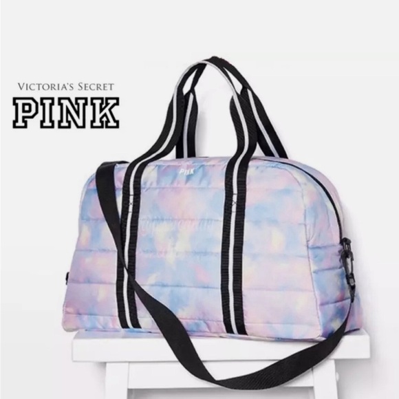 VS PINK Tie Dye pastel gym bag - Picture 1 of 10